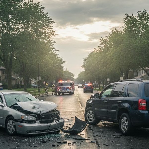 Car accident settlement exceeding at-fault driver insurance coverage in Chicago Illinois