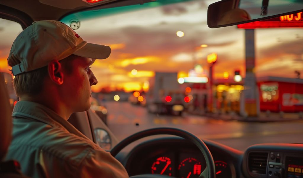 Delivery vehicle accident involving a commercial driver in Illinois