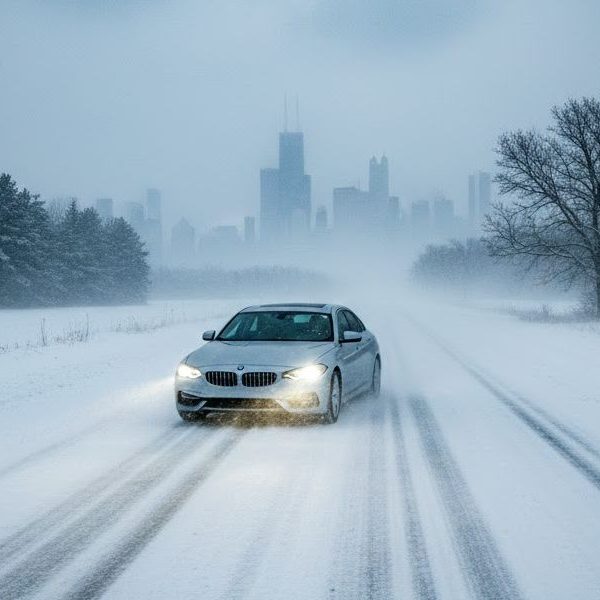 Safety tips for traveling through the cold and snow in Illinois during winter driving conditions